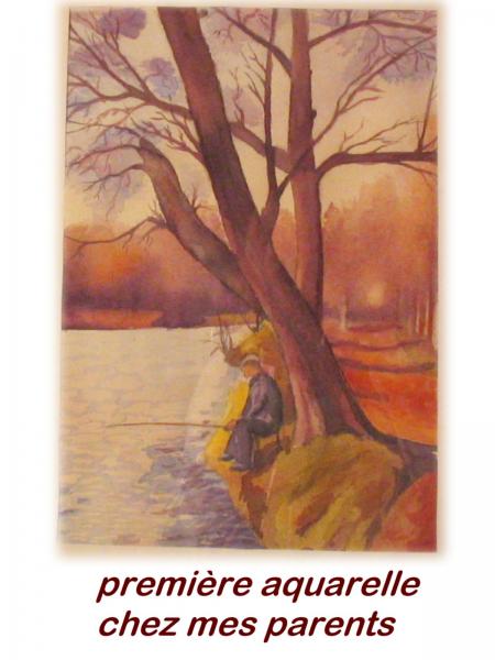 première aquarelle