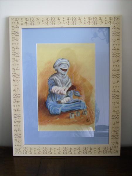 première oeuvre au pastel