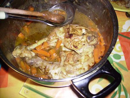 poulet aux carottes